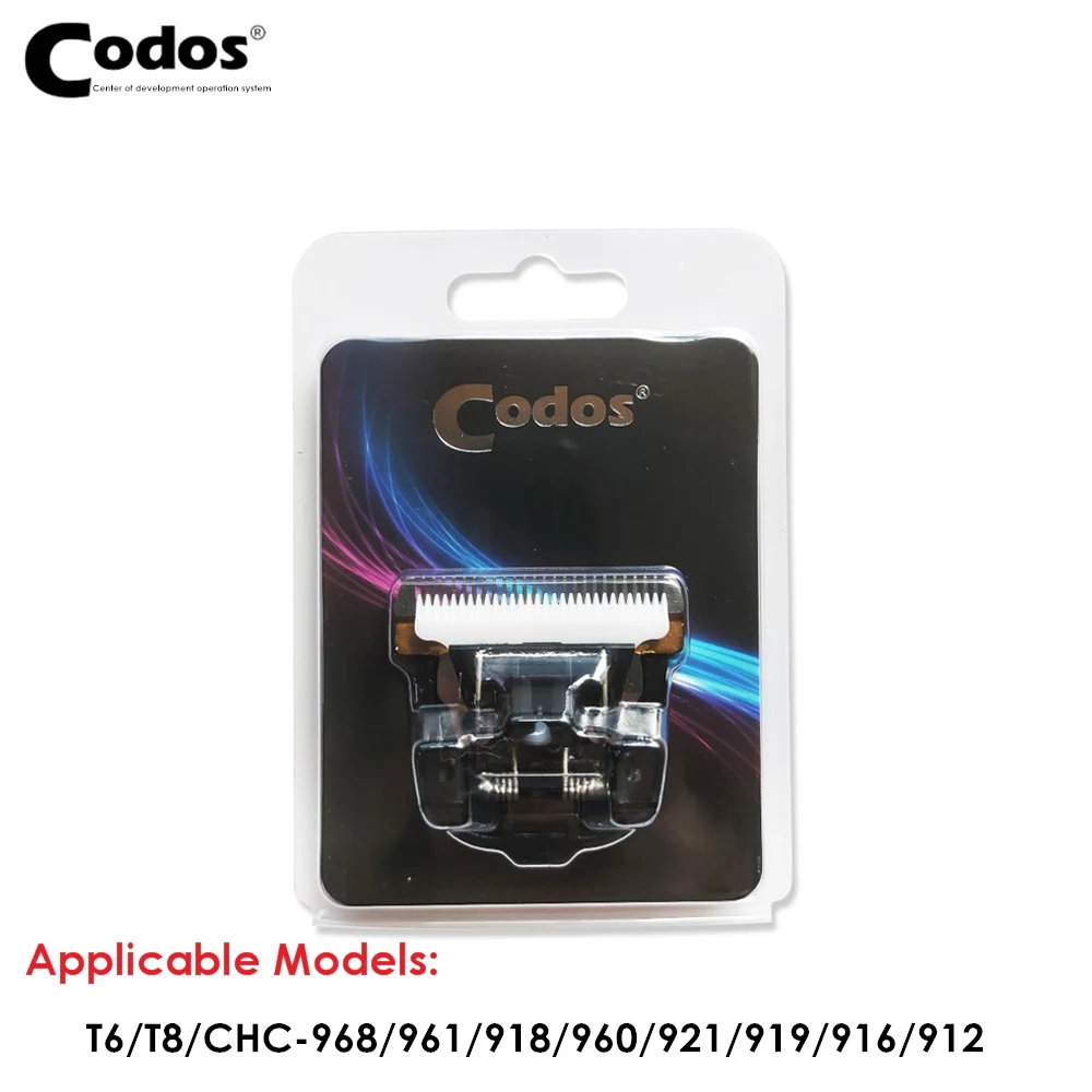 Оригинальный Керамика Титан лезвия для Codos CHC 961/960/968/T8/916/912/918/921 машинка стрижки