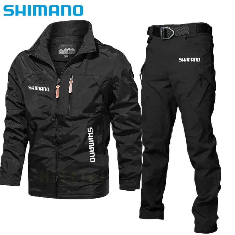 

Рыболовная одежда Shimano для мужчин, ветрозащитная, дышащая, прочная, для занятий спортом на открытом воздухе, для пешего туризма, с нескольким...