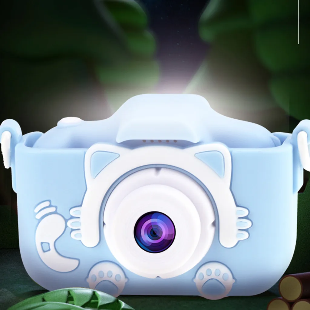 HIPERDEAL Kid Мини мультфильм камера 2 дюйм, перезаряжаемый Цифровой Детский видеокамера для наружного Jy25