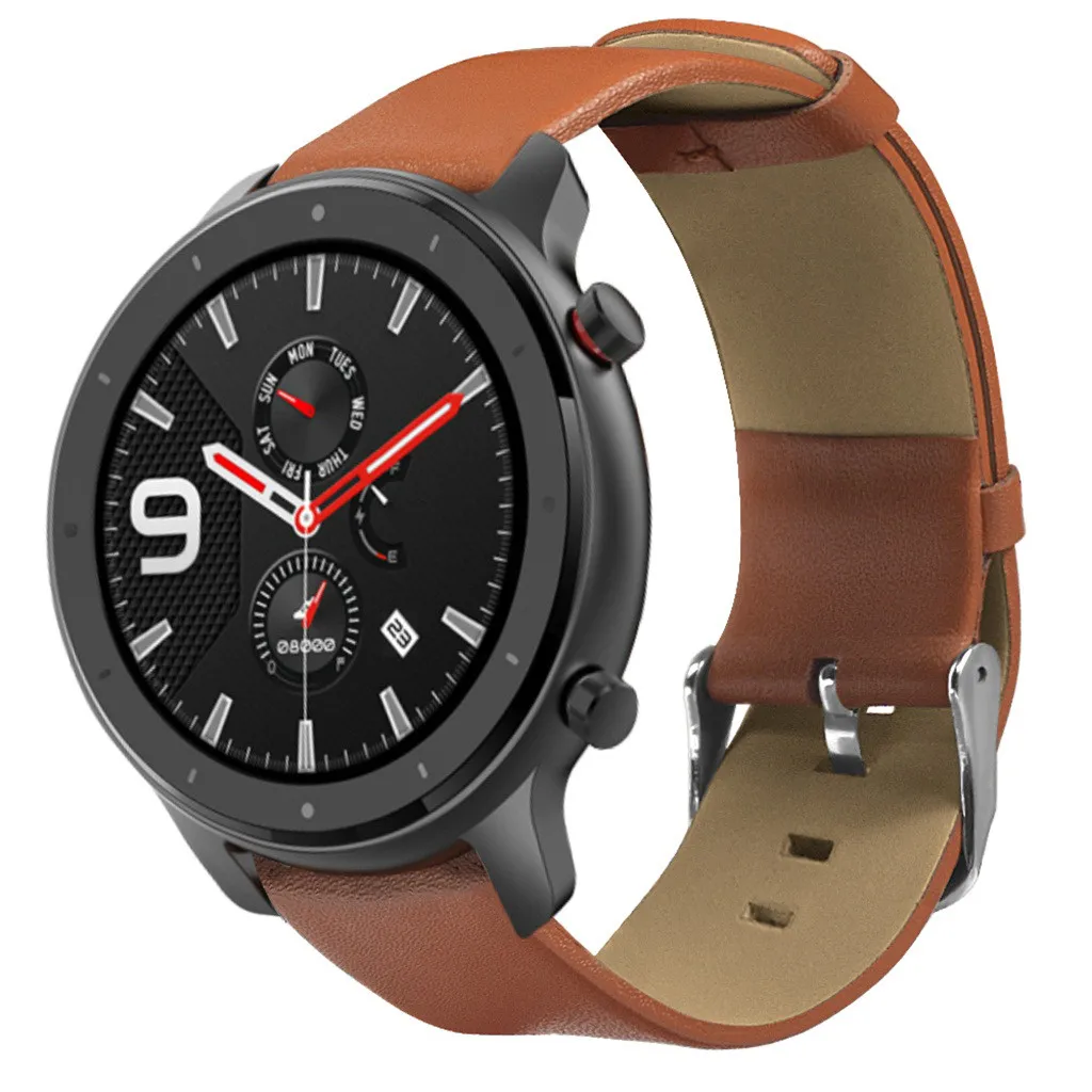 CARPRIE 2019 легкий кожаный Смарт наручные часы ремешок для Huami AMAZFIT GTR 47 мм Jy29 |