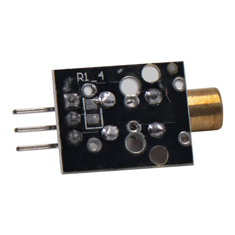 10 шт. KY-008 3pin 650nm красный лазерный передатчик Dot диод Медная головка модуль для Arduino