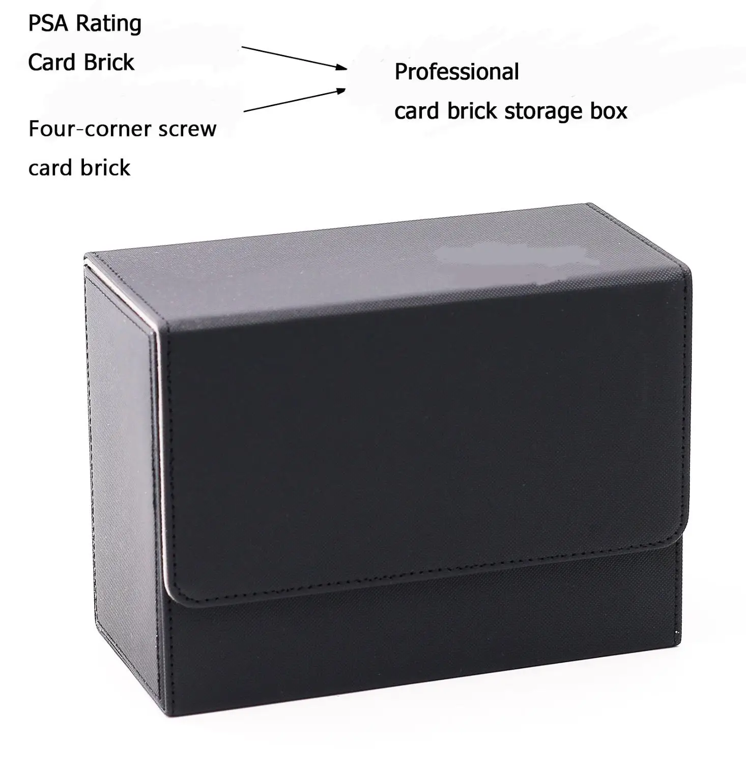 

High Quality Four-corner Screws PSA Rating Card Brick Storage Box Card Case Deck Box For MTG/TCG/ PTCG/PKM Trading cards