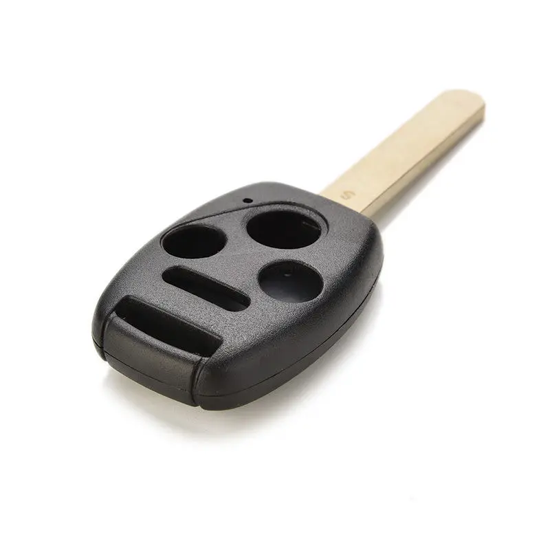 Новый 4 кнопки 3 + паника дистанционный ключ чехол в виде ракушки для Honda 2003 2008 2009