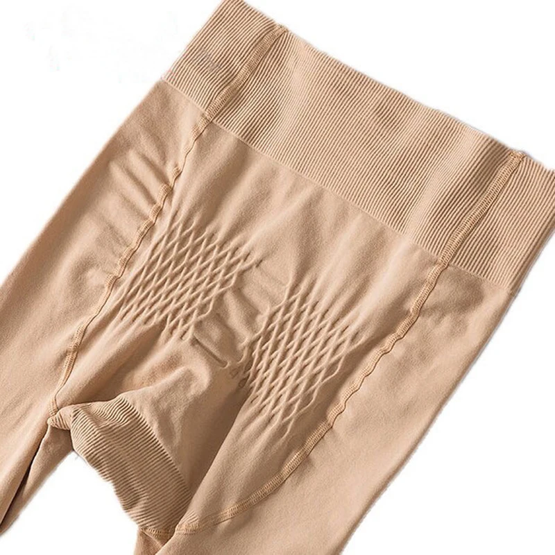 Женские бархатные теплые эластичные колготки размера плюс 680D большого невидимые