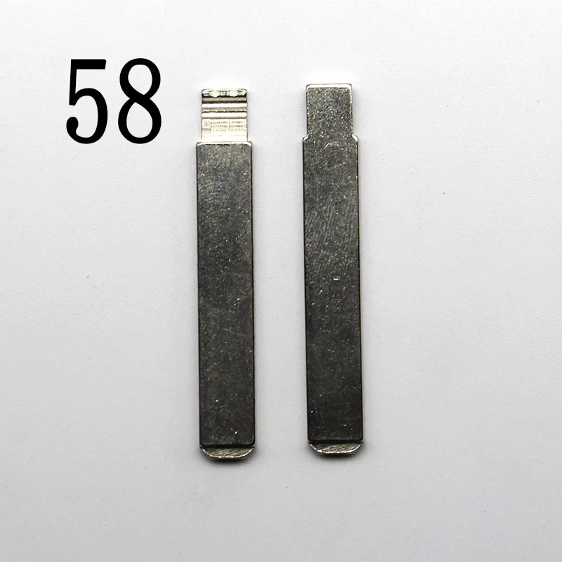 58 Пульт дистанционного управления#02# 31B#15 ключ для ключа автомобиля embryo для Kia Toyota правое левое лезвие автомобильный ключ Embryo № 15 замена головки ключа - Цвет: 58