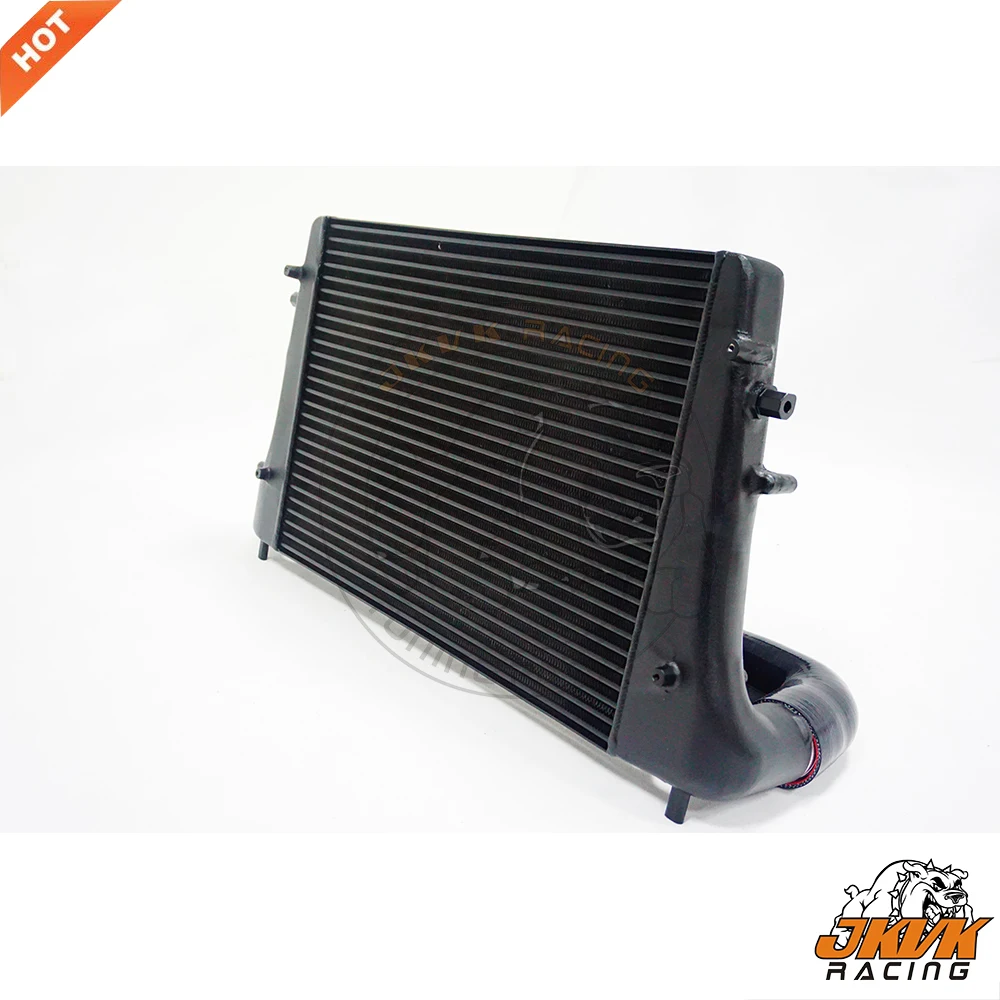 Комплект интеркулера JKVK RACING с передним креплением версия 2 для Go lf Mk5 Mk6 Fsi Tsi A3 S3 B6 B7