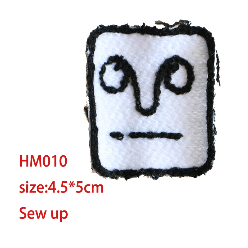 2 шт. различные милые Мультяшные рыбьи кости перья звезды Moai Иконка утюгом