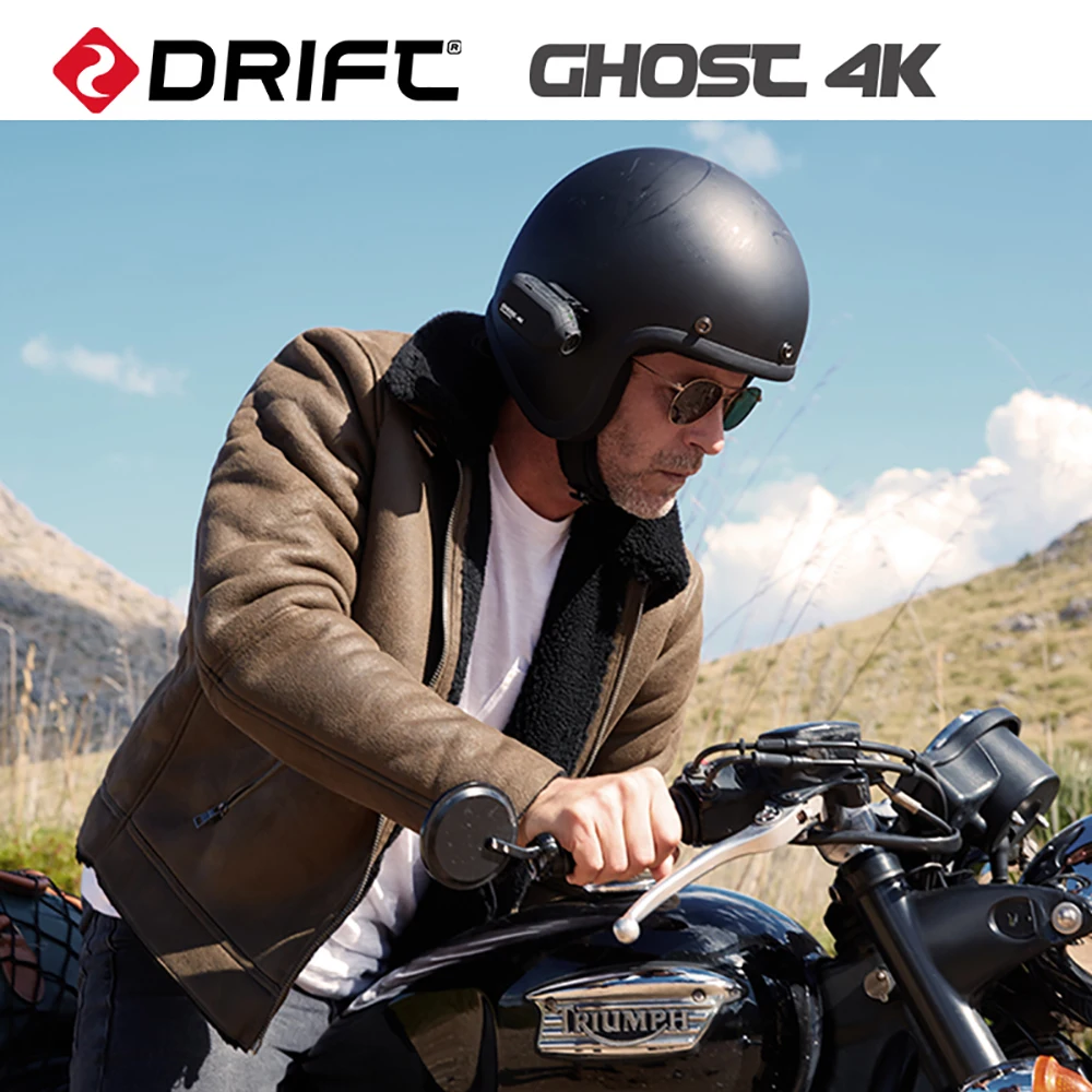 Drift Ghost 4K Экшн-камера на открытом воздухе мини-Спортивная камера мотоцикл для горного велосипеда потоковая камера для шлема с WiFi Bluetooth пультом дистанционного управления