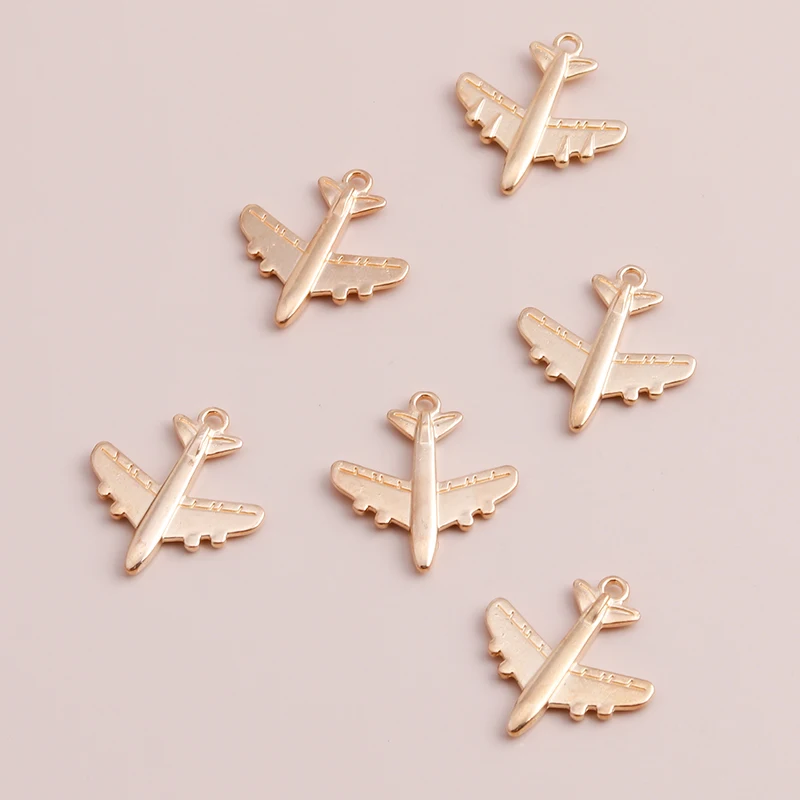 Подвески из сплава в виде самолета 20 шт. подвески для браслетов и ожерелий