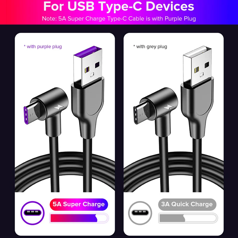 Кабель USB C для передачи данных Xiaomi Mi 8 9 9T Redmi K20 Note 7 5A кабель Type-C Samsung S20 Huawei P40