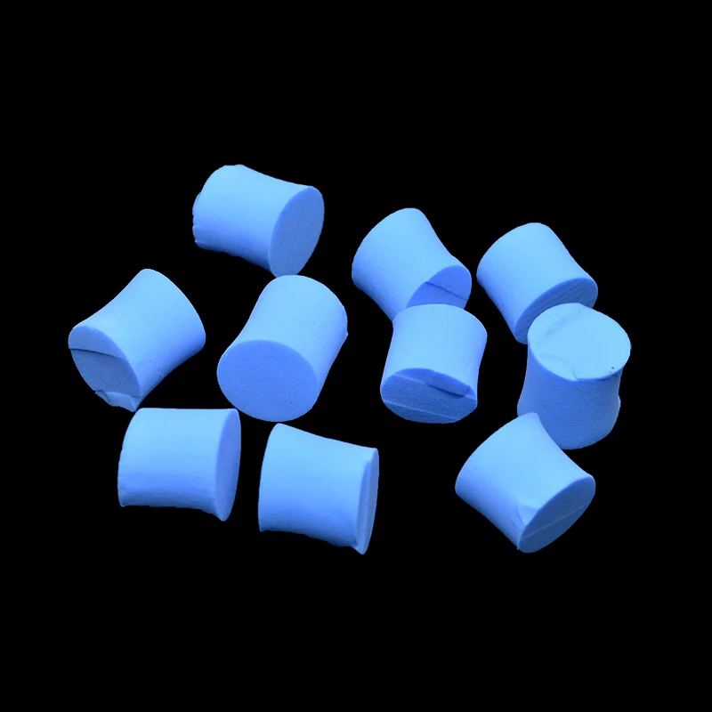 10pcs Test Tube Plug Ant Farm Accessories Blue Sponge Pet Anthill Water Feeder Block nano sponge for ant water feeder | Дом и сад