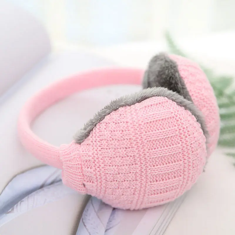 pink Новинка года; Модные женские меховые зимние ухо теплые наушники с кошачьими ушками; блестящая утепленная повязка с блестками - Цвет: pink
