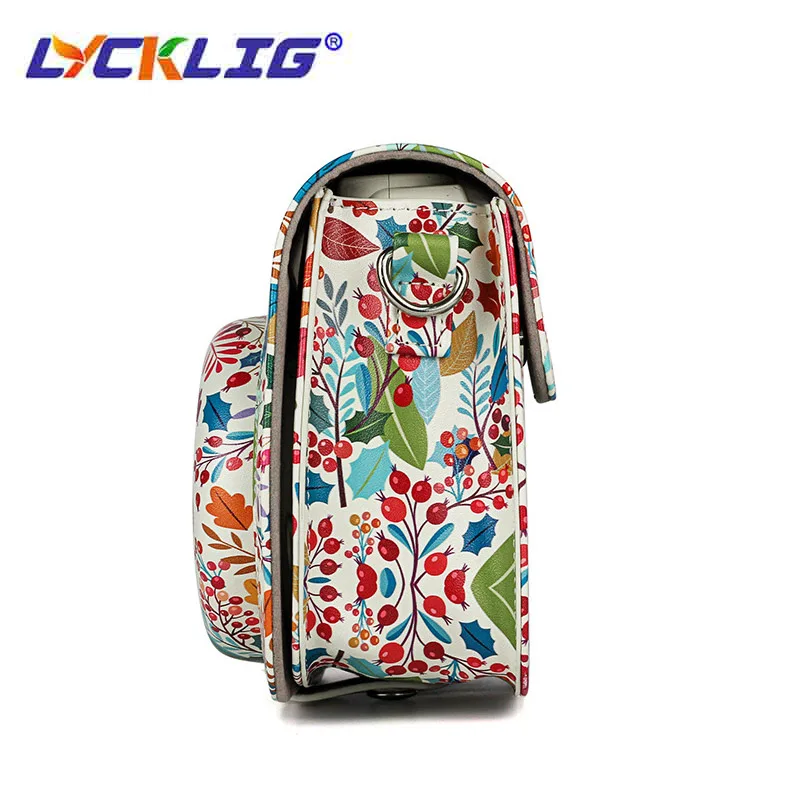 Чехол для Камеры Lycklig из искусственной кожи Защитная сумка Fujifilm Instax Mini 9 8 plus