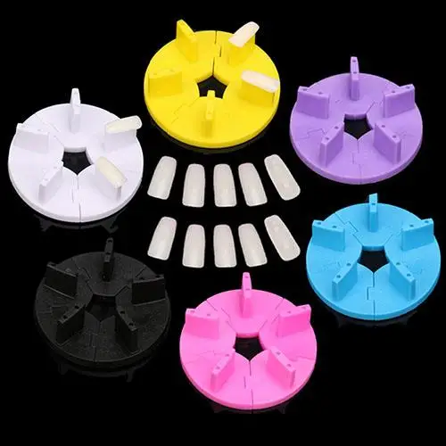 

1pc Dismountable Practice Removable Nail Training Holder For Practice Nail Tips Salon Manicure Nail Art Beauty Tools
