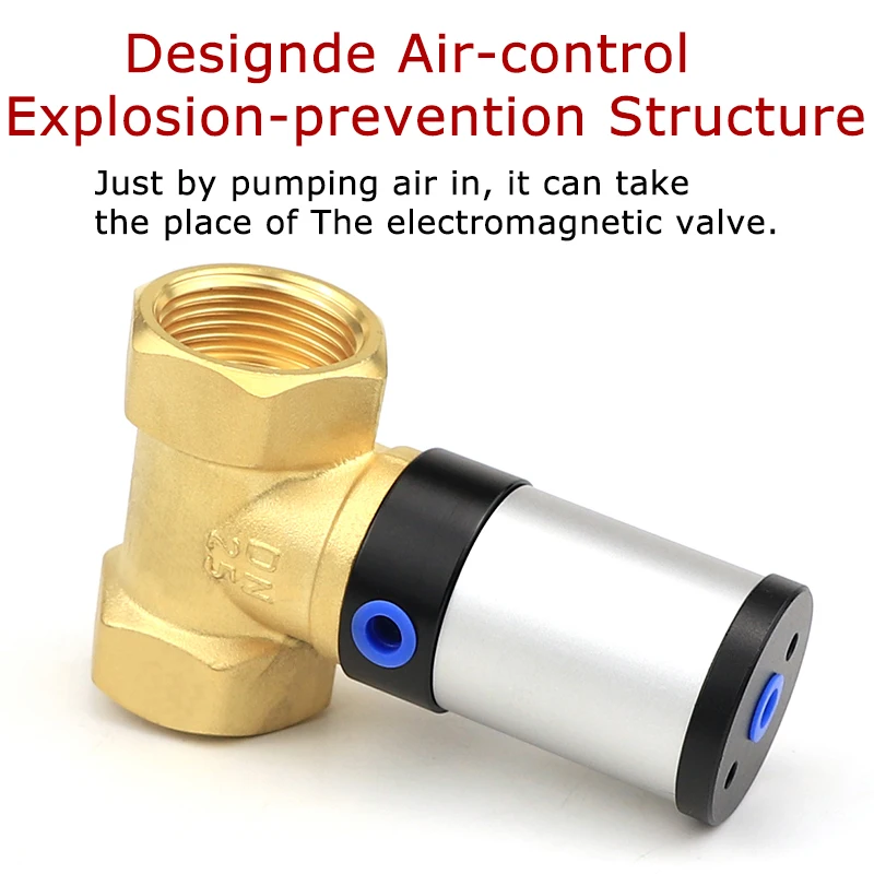 Q22HD-15/20/25/32/40/50 G 1/2 &quot3/4&quot 1 &quotDN50 2/2ходовой латунный пневматический регулирующий