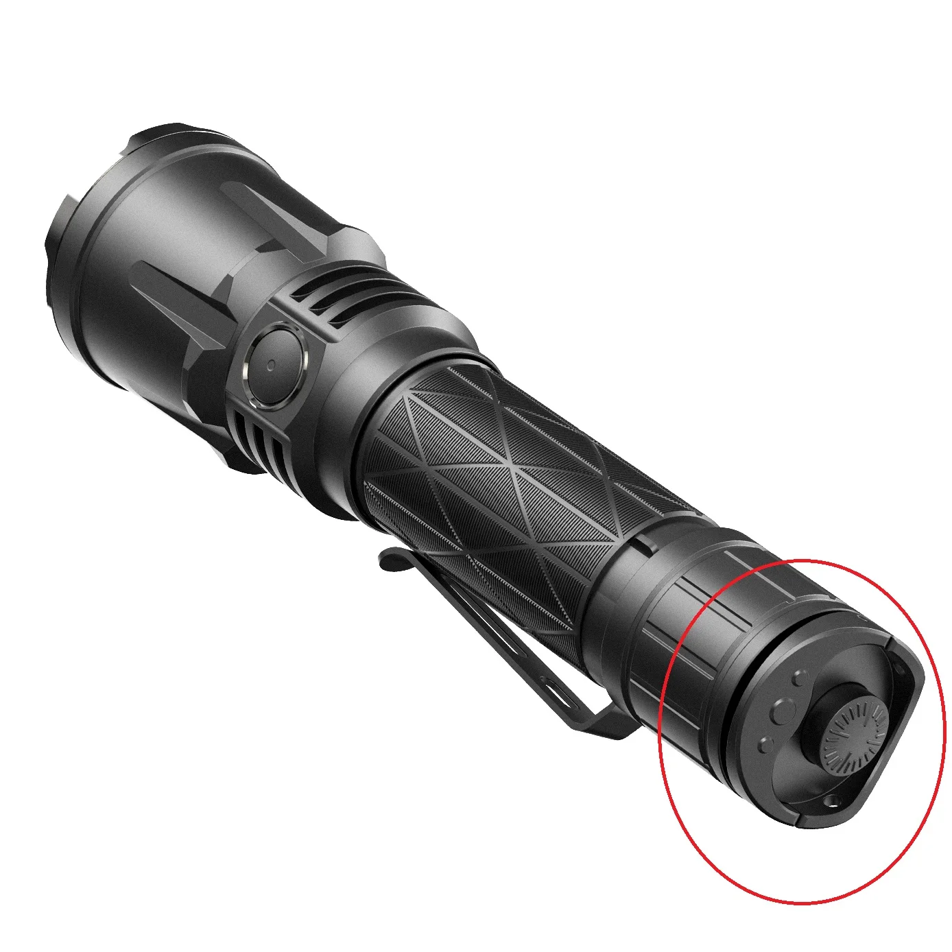 Полицейский перезаряжаемый фонарик Klarus XT21X PRO 21700 лм с батареей для кемпинга