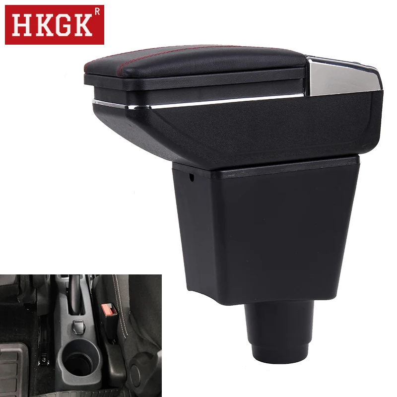 Подлокотник для Renault Logan двухслойный центральный ящик хранения контейнер