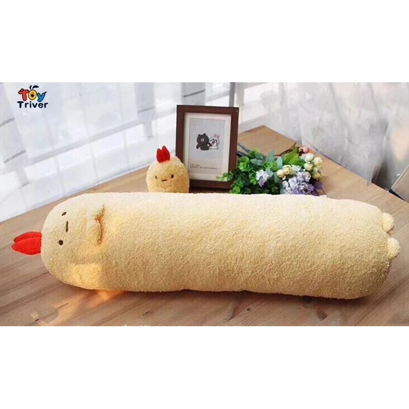 Новинка Kawaii Tempura плюшевые игрушки мягкие животные Sumikko Gurashi Кукла длинная подушка