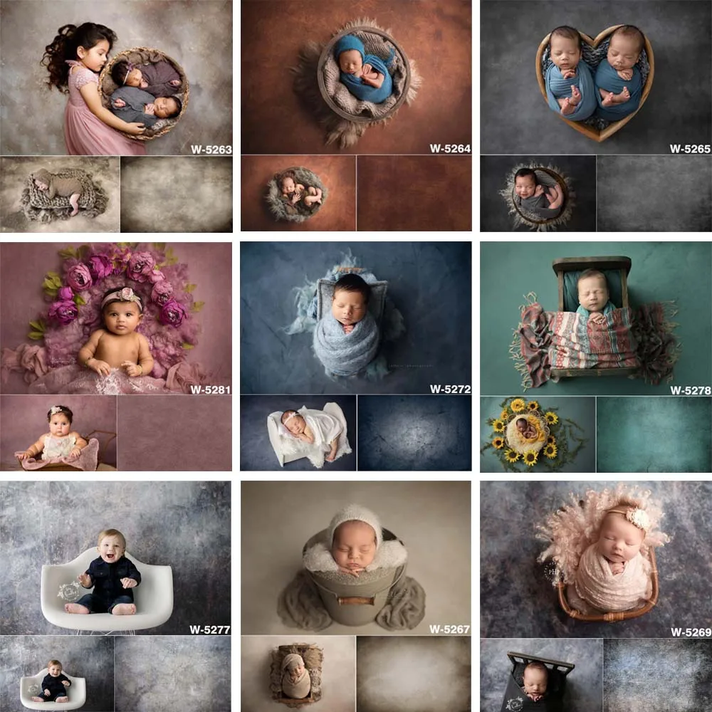 Abstract Photography Backdrops Newborn Baby Old Master Texture Head Shot Portrait For Photo Studio Background Photocall