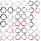 2 шт., магнитный браслет с подвеской в виде сердца