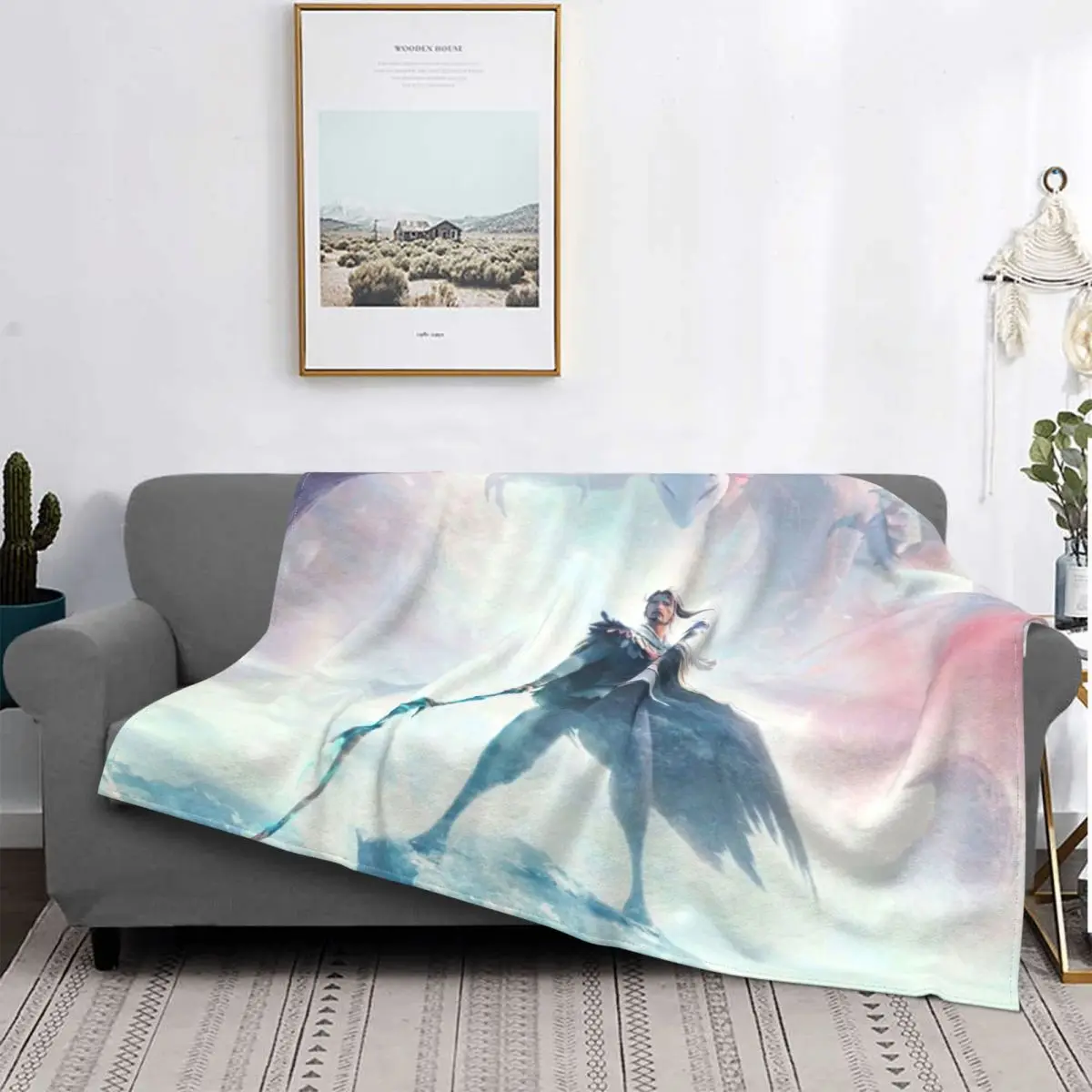 

Переносные теплые одеяла для постельного белья из анимированного фильма «Легенда о дезификации»