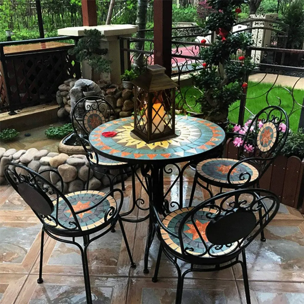 

2pcs Vintage LED Candle Light Waterproof Candlestick Lamp Outdoor Garden Hanging Lamps Auto Sensing Creative Lights Decoration