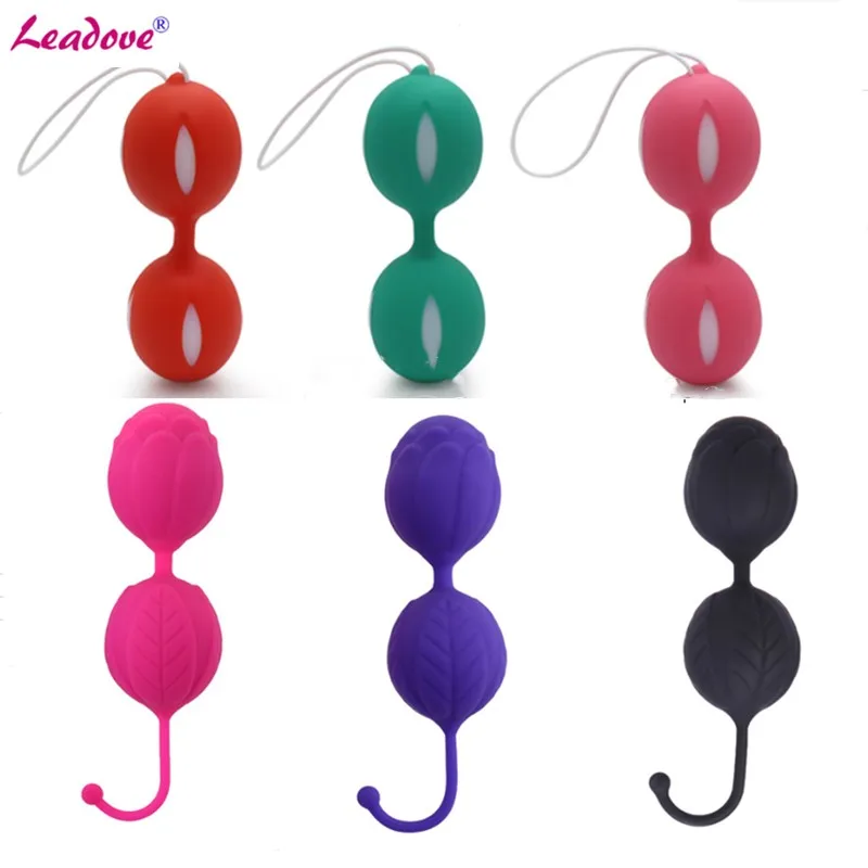 Безопасный силиконовый шарик Кегеля Бен ва для укрепления мышц влагалища