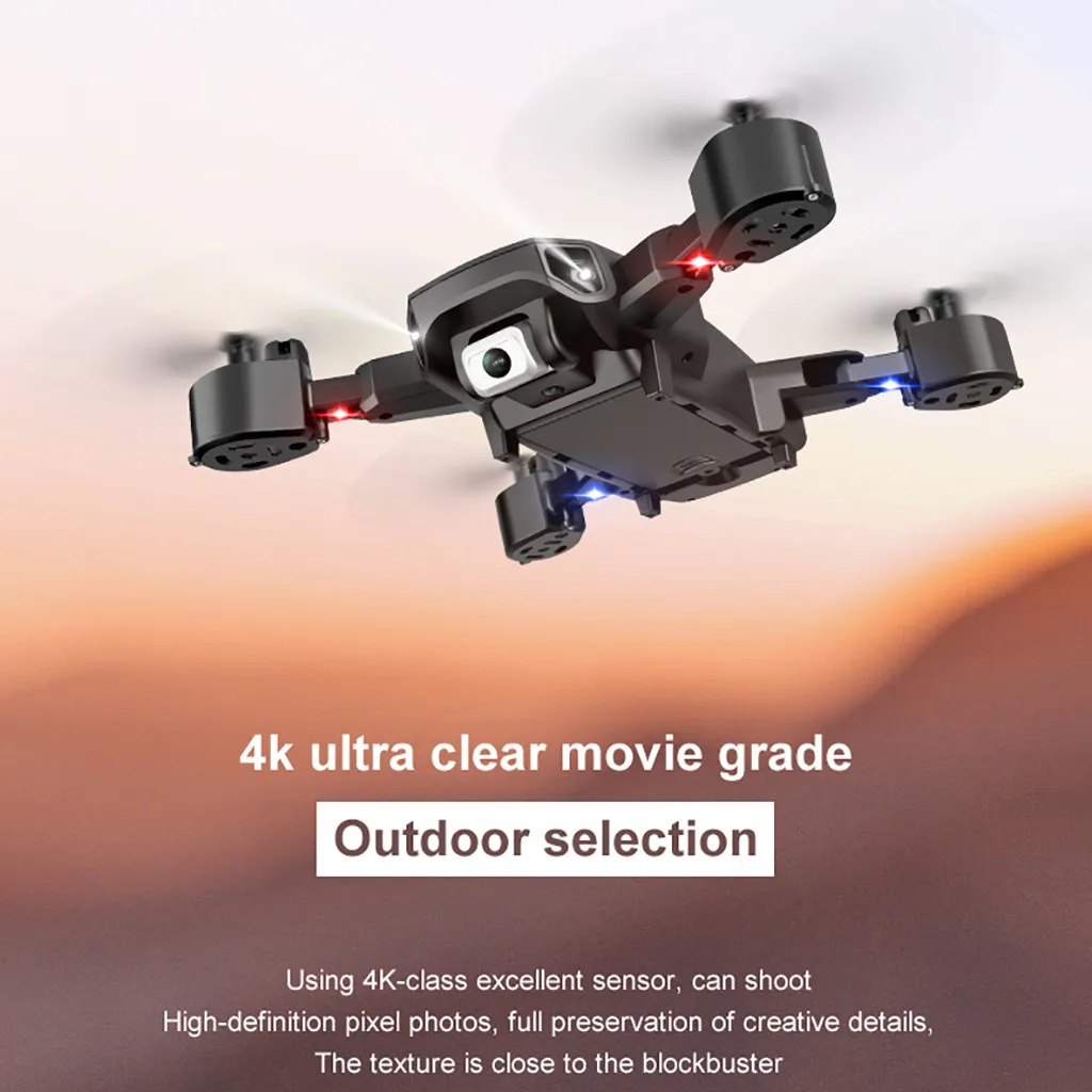 

S600 2,4g селфи-Дрон Wifi Fpv с одной Hd-камерой 4k складной Радиоуправляемый мини-Дрон дрокоптер # g35