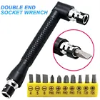 Новинка 2021 г., двухсторонний Г-образный Мини-торцевой ключ 14 дюйма, 6,35 мм, Набор бит для отвертки и наконечников