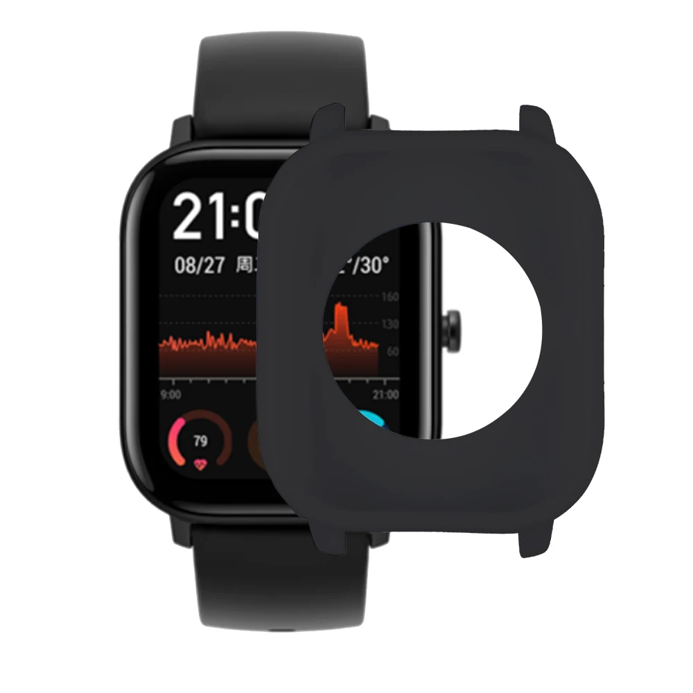 Защитный чехол для Xiaomi Amazfit GTS мягкий спортивный силиконовый защитный бампер Huami