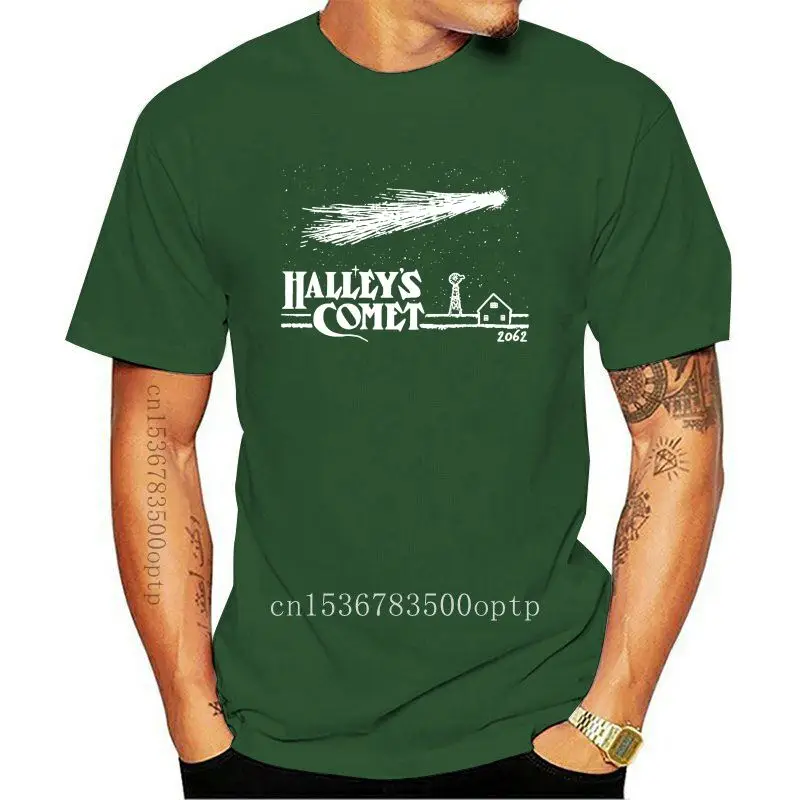 

Дизайнерская футболка Halley'S Comet Space Geek, Винтажная футболка для графики, науки, астронологии, астрологии