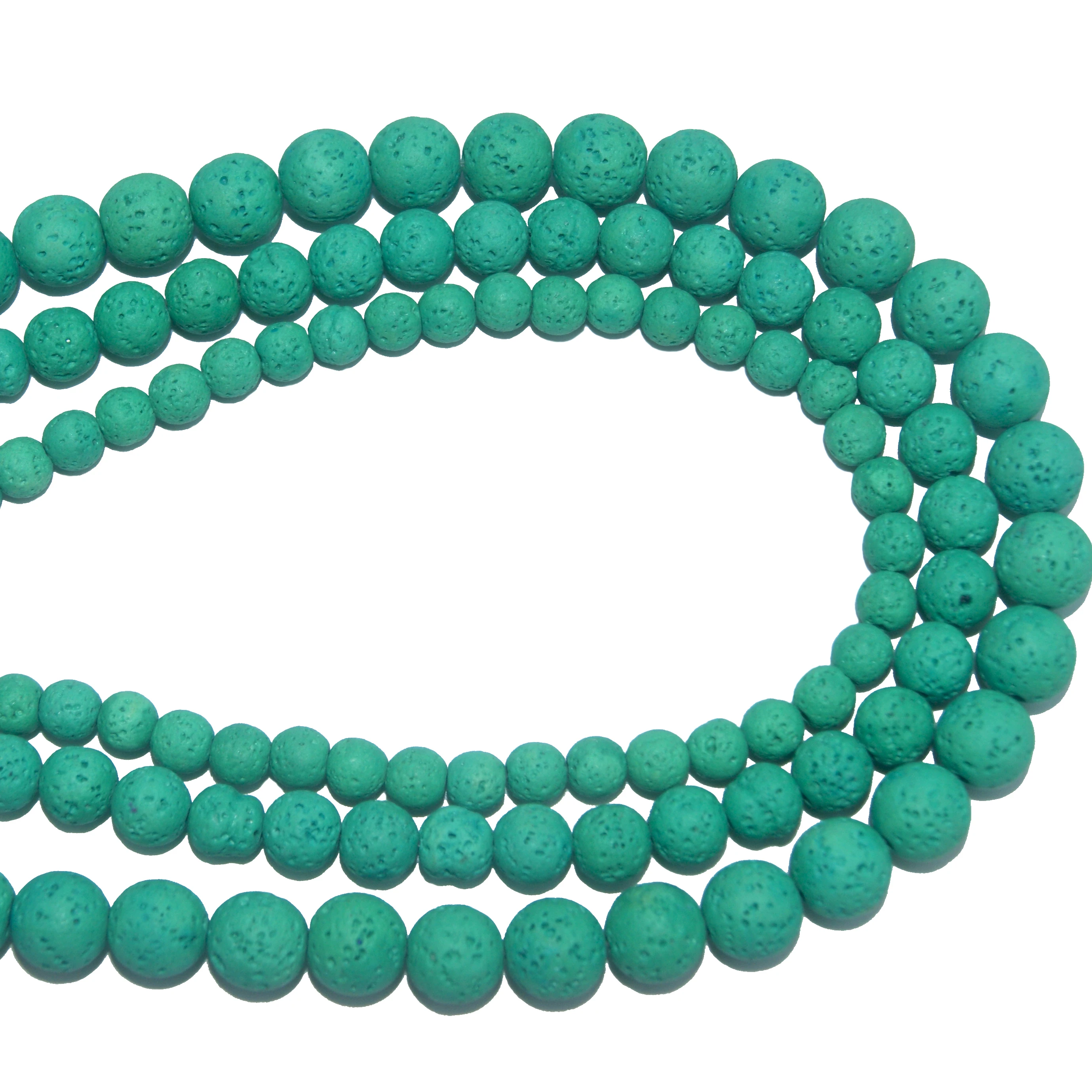 Бесплатная доставка натуральный камень зеленый из лавового камня бусины 6 8 10 мм