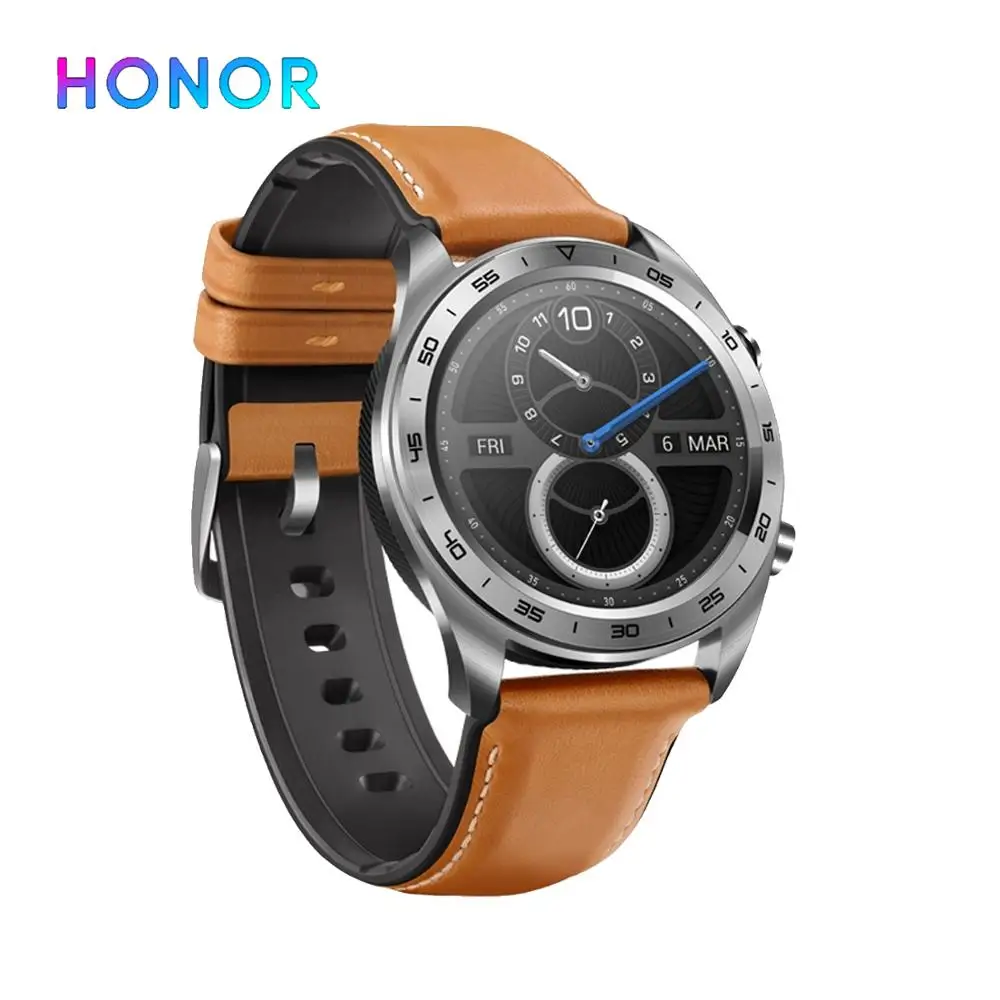 Honor Magic Смарт Часы GPS водонепроницаемый трекер сердечного ритма сон рабочий 7 дней