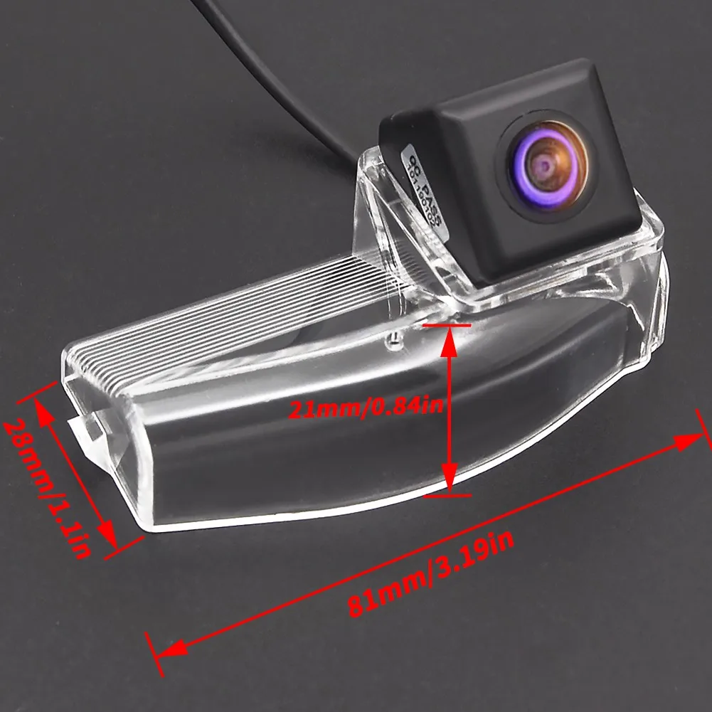 Variable Parking Line Dynamic Trajectory Tracks Car Rear View Backup Camera for 08/09 Mazda2 / Mazda3 /NEW Mazda 3 | Автомобили и