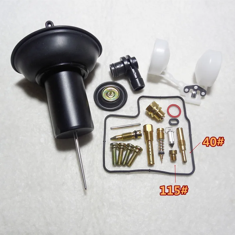 (1 комплект $16) Набор для Ремонта Карбюратора HMHonda VLX 400/600 Steed NV400CC с поршень и