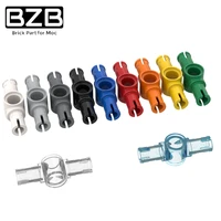 bzb moc 87082 bolt connection piece creative building block model kids diy high tech brick parts toys best gifts