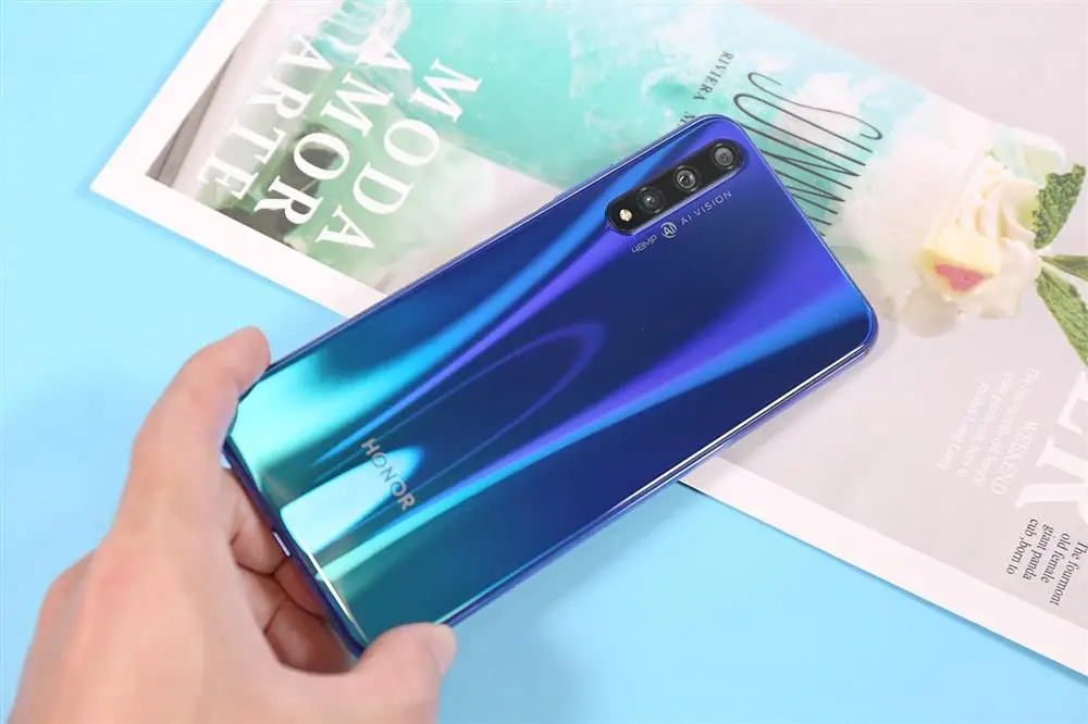 Новинка,, мобильный телефон Honor 20 S, 6,26 дюймов, Kirin 810, четыре ядра, 8 Гб ram, 128 ГБ rom, Android 9,0, отпечаток пальца ID, 20 Вт, быстрое зарядное устройство