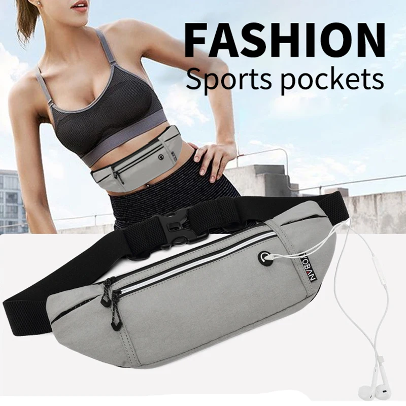 Naturehike Running Sports Waist Gym Bag Cycling Trail Women's Men's Belt Bag For Phone Jogging Male Waist Pack Fanny Pack Pouch