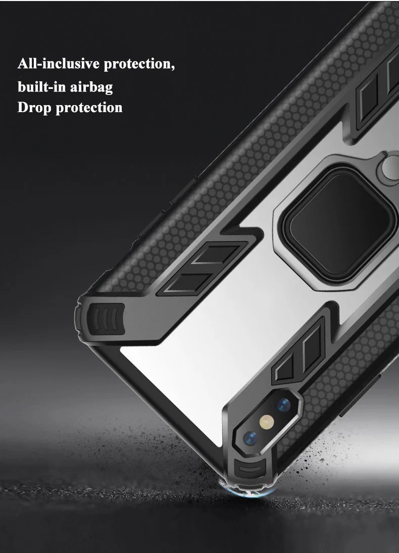 KEYSION противоударный бронированный чехол для samsung Galaxy A50 A30 A20 A10 M20 стенд автомобильному кольцу, чехол для телефона для samsung S10 S10e A9 A7