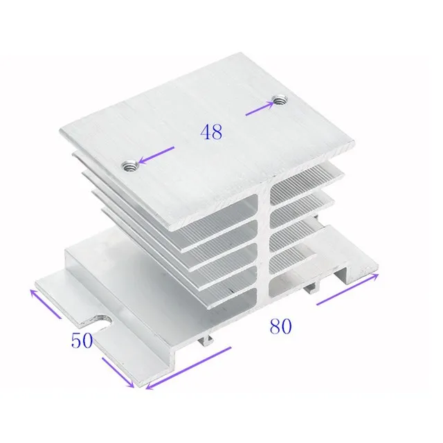Твердотельное реле SSR-100DA-H 3-32VDC - 90-480VAC SSR 20DA 40DA 60DA 80da твердотельный регулятор