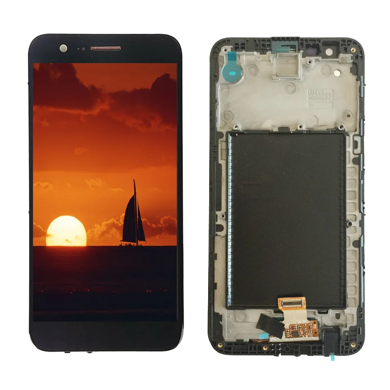 ЖК-дисплей с сенсорным экраном дигитайзер Рамка для LG K10 2017 M250N X400 M250 M250DS K20 Plus
