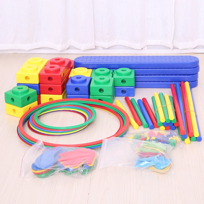 114 шт./компл. многофункциональная детская физическая тренировка с препятствиями