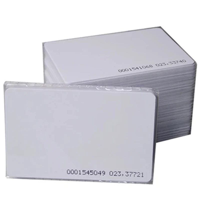 

Интеллектуальная Бесконтактная карта доступа EM4100 125 кГц RFID, пустой идентификационный доступ