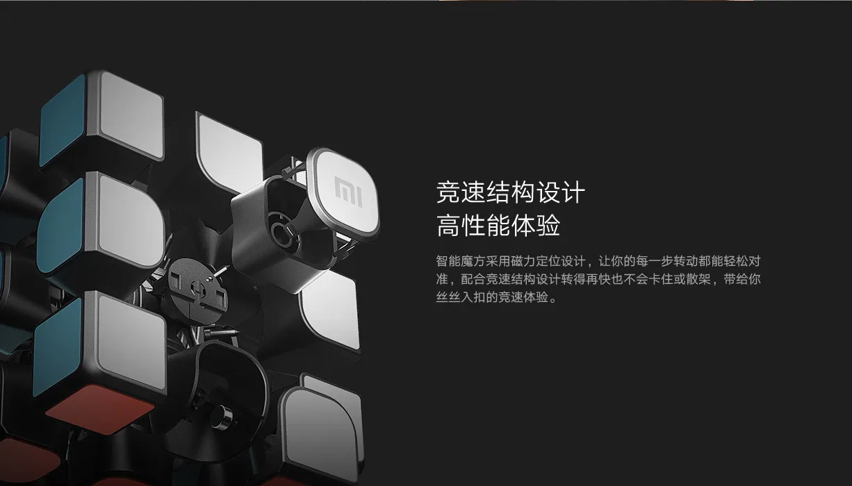 Xiaomi Smart Magic Cube работает с приложением Mijia Xiomi Умный кубик Рубика Синхронизация Bluetooth подключение гоночная структура для детей Подарки