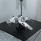 Выставочный стенд MOC X-wing, конструктор MOC 75102 75149 75218, стенд для солдат сопротивления космических войн, стенд для конструктора, игрушки