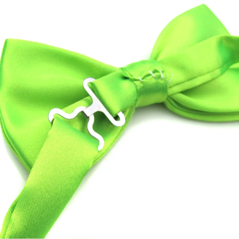 

36 Color Satin Double Layer Bow Tie for Men Solid Formal Man Bowtie Butterfly Bow-knot Carvat Male Party Accessories