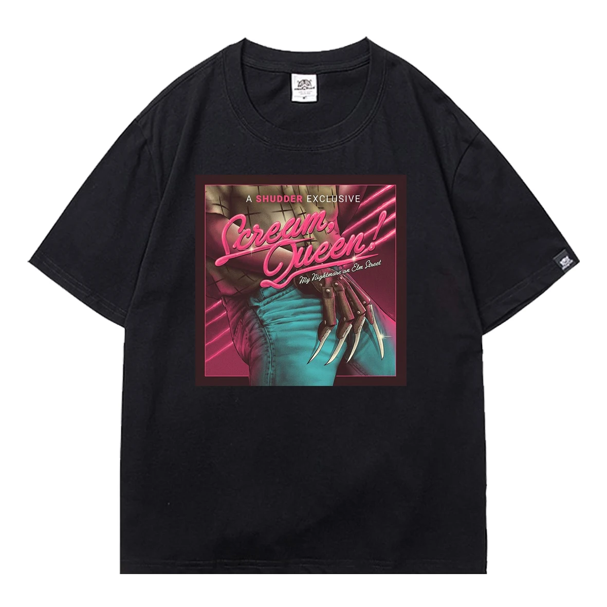 

2021 Scream Queens Short Sleeve T-shirt Pullover O-neck T-shirt Short Sleeve T-shirts Men Summer Oversized t Shirt Men Tee Tops