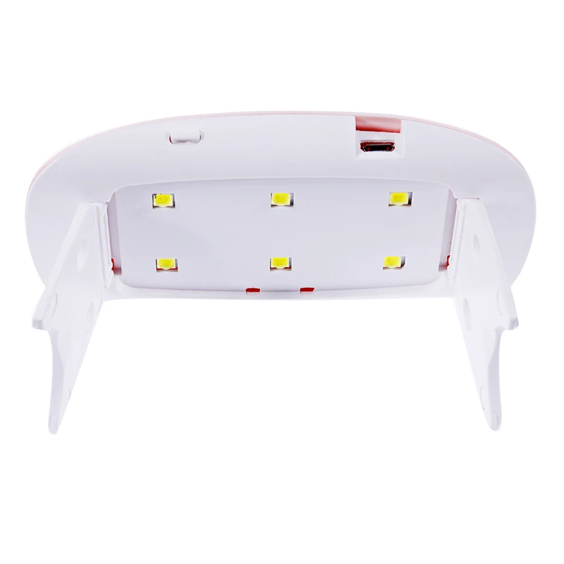 6W Fold Portable LED UV Lamp for Gel Nail Polish Curing Machine USB Cable Mini Dryer Art Tools | Красота и здоровье