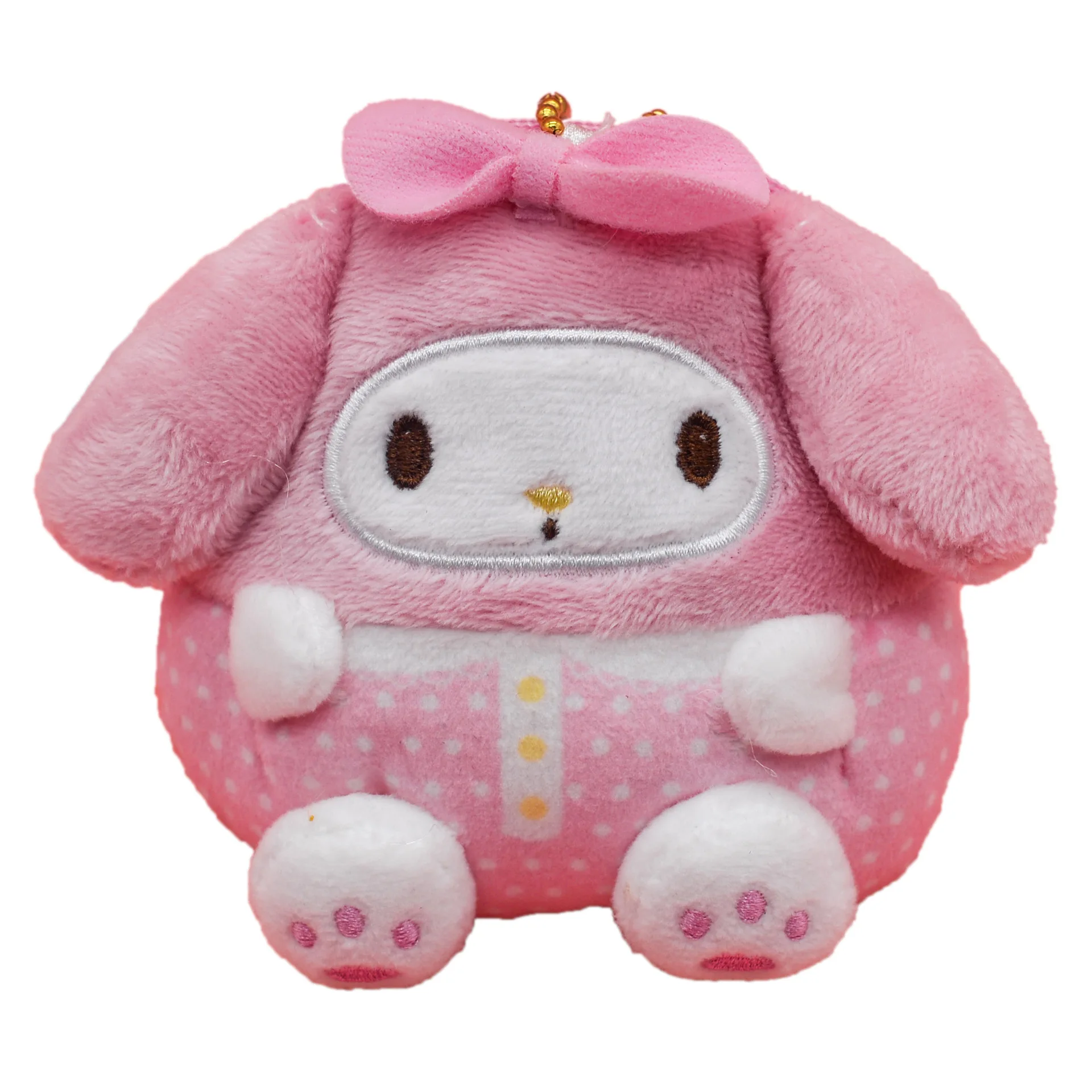1pcs 9cm Sanrio Cute Anime Cartoon Plush Toys My Melody Animal Crossing Dolls Soft Kity Cat Coin Pure Pendant for Girls Gifts