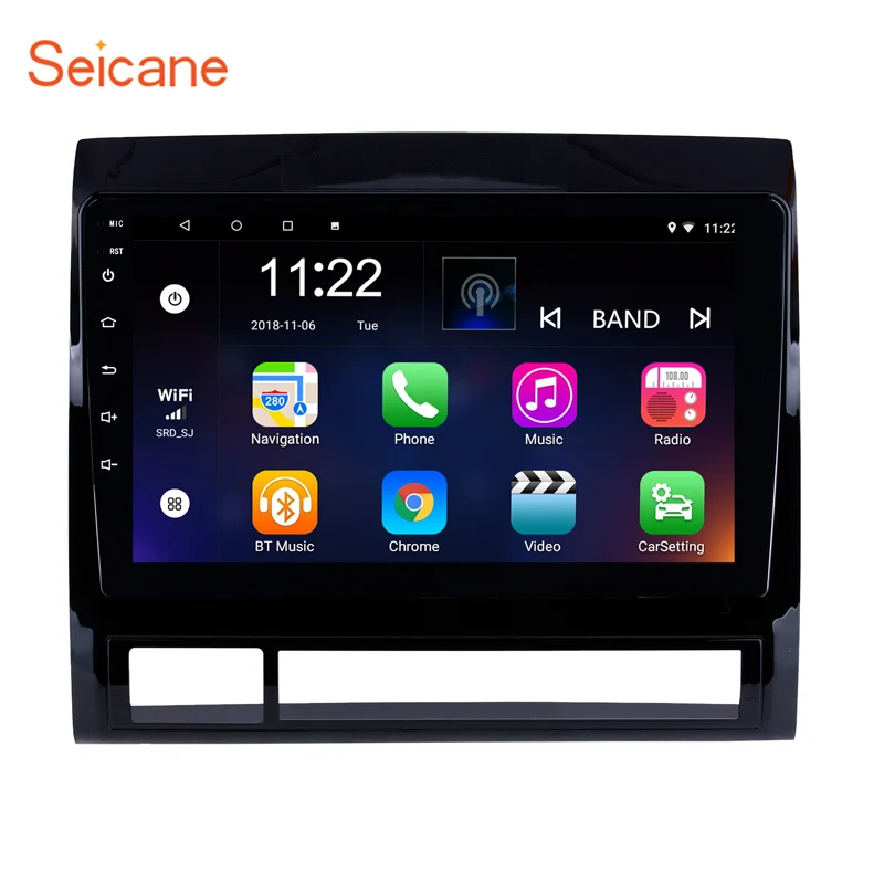 Seicane Android 10 0 GPS навигация 9-дюймовый автомобильный стерео радио для 2005-2013 TOYOTA